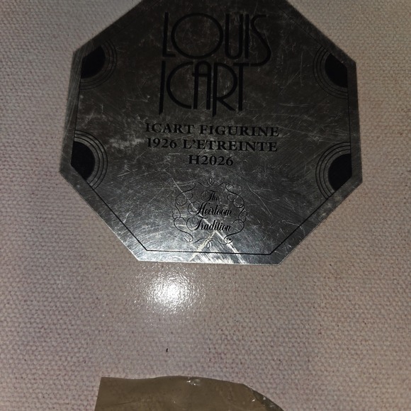 Louis Icart L'Etriente 1926 Figurine Heirloom Tradition #309/2500 w Cert - Picture 15 of 16